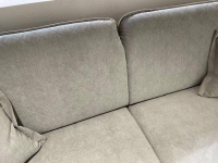 Nehl - Sofa 2-Sitzer Collin Stoff Austin Silber Uni Und Gesteppt - 3