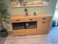 Wohn Concept - Sideboard Montana Wildeiche Massiv Geölt - 6
