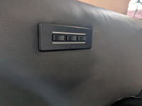 WK Wohnen - Sessel WK687 Bosso 7321 Leder Dino Schwarz mit motorischen Funktionen - 14