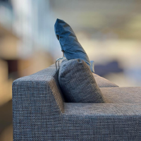 Bielefelder Werkstätten - Ecksofa Inspiration Stoff Nevia BW1752-252 Grau - 2