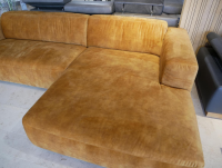 DFM - Ecksofa Klier Concept NO-02 Stoff Samt-Velvet Ispra 132 Gold - 3