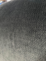 Christine Kröncke - Sessel Nona Stoff Cozy CK2773 Algue 032 Grau Metallfuß Schwarz Pulverbeschichtet - 3