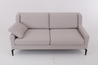 Werther - Sofa Stoff U2583G Grau Gestell Metall Schwarz Inklusive Kissen - 10