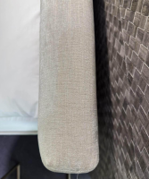 Schramm - Boxspringbett Basis 18 Kopfteil Change Stoff Bella-2690-Platinum mit Matratzen Divina - 7