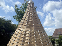 DEDON - Gartenlounger Nestrest Faser Geflochten Natural Beige Braun Inklusive Kissen - 8