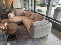 Rolf Benz - Ecksofa Kumo Stoff 17 700 Graubraun Gestell Aluminium Schwarz Matt Inklusive 6 Kissen - 2
