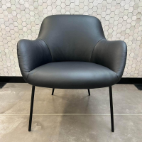 Walter Knoll - Sessel Sheru 326 10 Leder Congress 251 Black Schwarz Gestell Schwarz Matt Pulverbeschichtet - 7