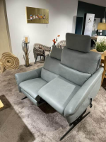 himolla - Sofa Cumurex 6270 Leder 22 Soft Nappa Jade Blau Gestell Metall Schwarz Pulverbeschichtet Mit Relaxfunktion - 4