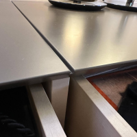 Christine Kröncke - Sideboard GAP Lack Terra Grau Braun Matt Mit Griffmodulen Chrom - 8