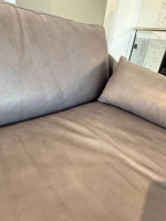 Violetta - Garnitur Malin Leder Leder schiefer Toskana 2 Sofas - 5