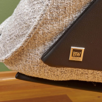 Bielefelder Werkstätten - Sessel Daron Hoch Stoff Alice IP 1750 171 Beige Grau Kreuzfuß Schwarz Matt - 10