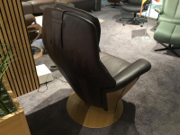 Stressless - Relaxsessel Sam 1356710 Leder Paloma 094 Chocolate Braun Gestell Wood Disc 33 Eiche Natur - 3