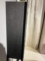 Christine Kröncke - Hochschrank Shape 30 Collector Front Dark Beauty Quadrat Messing Brüniert Korpus Eiche Anthrazit Matt Lackiert Mit Beleuchtung - 2