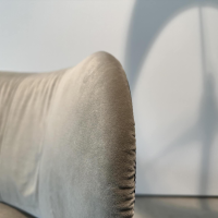 Walter Knoll - Sessel Bao 207 10C Stoff Harald 3 143 Smokey Quarz Beige Leder Saddle Coffe Braun Drehteller Schwarz - 6
