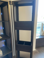 Culti Shakkai - Badezimmerschrank Cube Grau Und Schwarztöne - 14