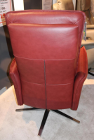 Carina - Relaxsessel 9066 Leder J Mercury Rot mit Verstellfunktion - 2
