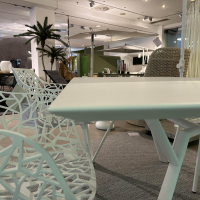 Fast - Outdoor Gruppe Radice Quadra Forrest Aluminium Weiß Pulverbeschichtet - 5